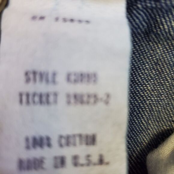 Vintage Crossroads Denim Midi Maxi Skirt M/8-10 Jeans Front/Back Slit ~waist: 29 - Picture 8 of 10